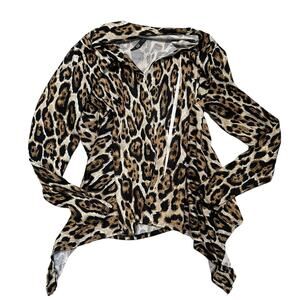 Leopard Print Women's Sweater